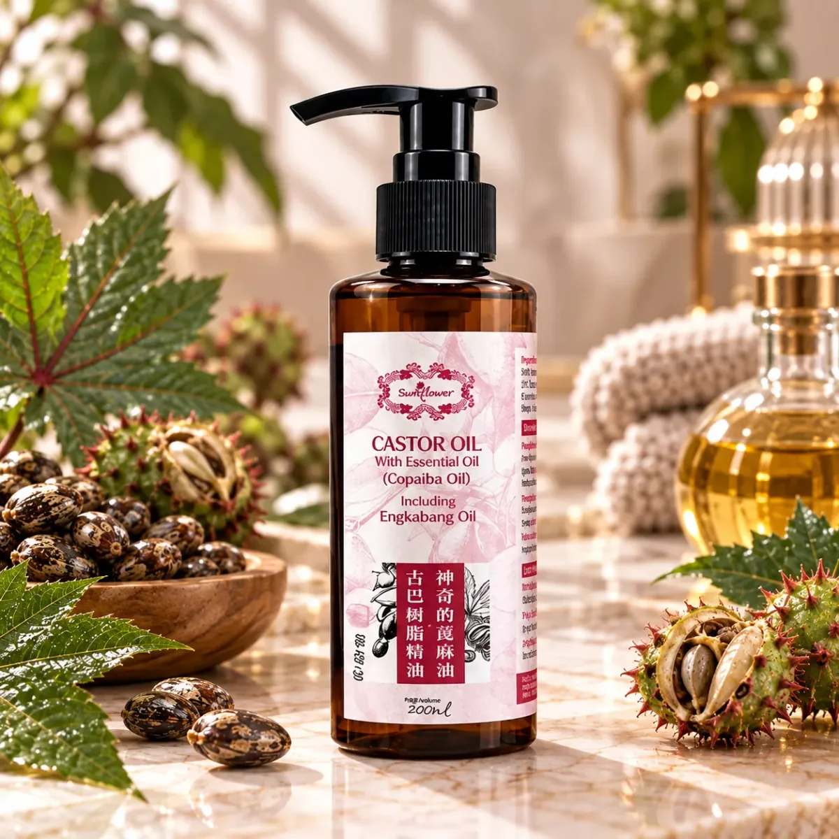 Castor Oil with EO - 200ml 2