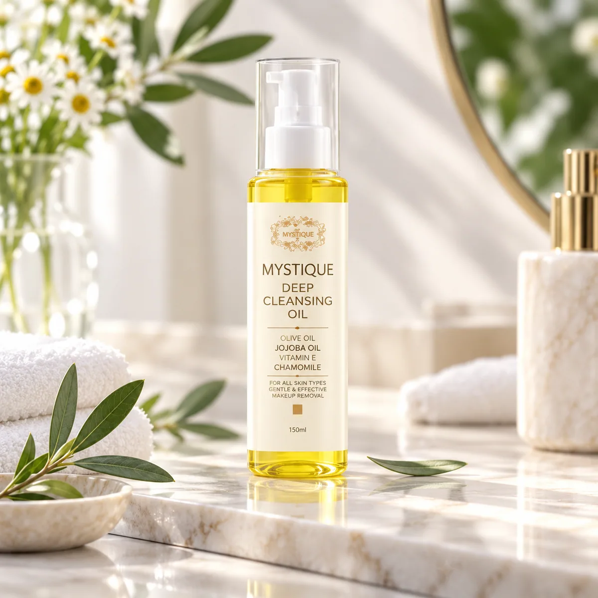 Mystique Deep Cleansing oil with coconut oil - 150ml